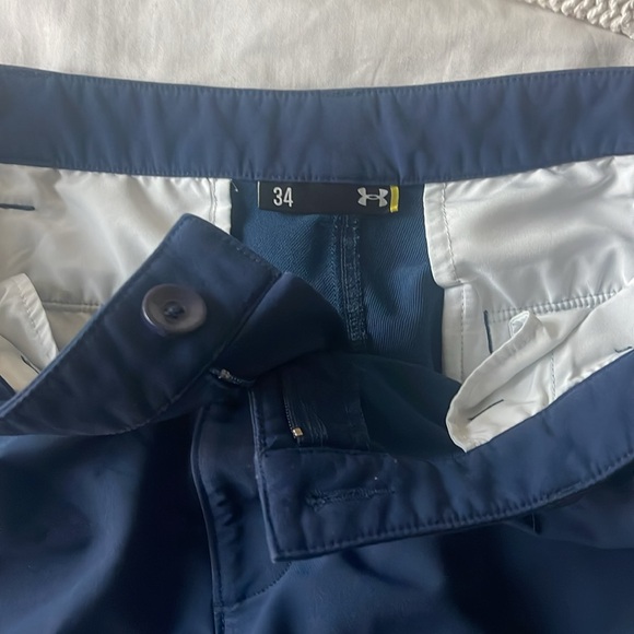 Under Armour Golf size 34 Navy Blue - Picture 3 of 3